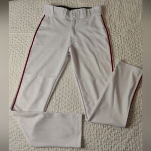👖 Easton Baseball Pants – White, Size M | Made in Taiwan